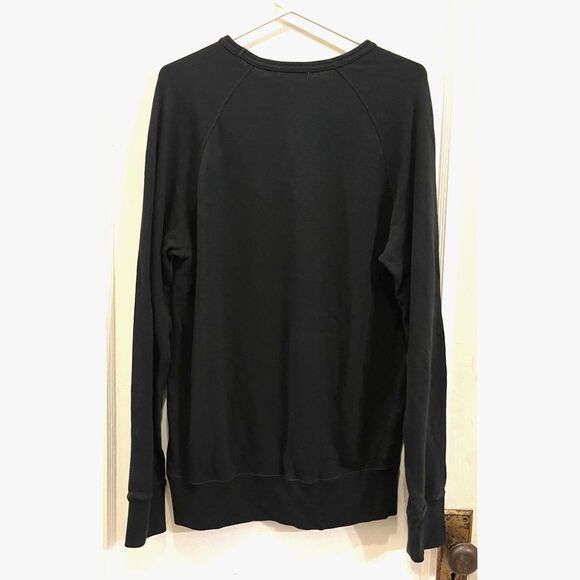 HIRO CLARK Black Pullover Sweatshirt Top Tee Mens Size Medium - Picture 6 of 10